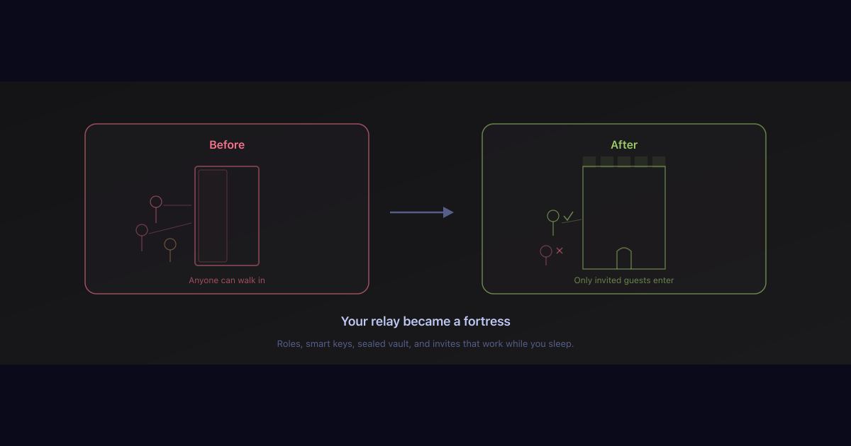 Phase 6: Your Relay Is Now a Fortress